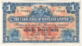 Union Bank Of Scotland Ltd 1 Pound,  2. 4.1930